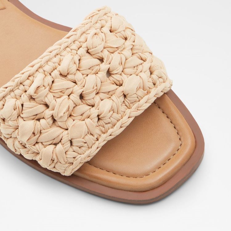 Aldo Solena Platta Sandaler Dam Natural | RKhEqZe1