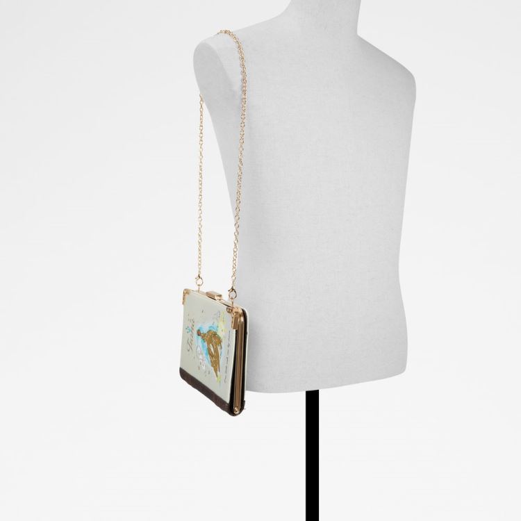 Aldo Storybookt Clutch Väska Dam Vita | vZDxCulU
