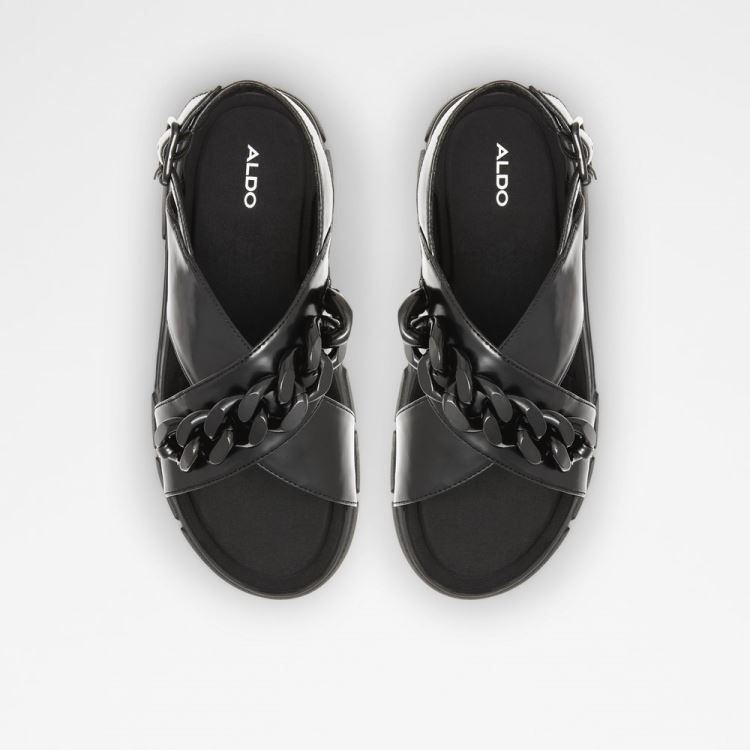 Aldo Strappalx Sandaler Herr Svarta | TPcaZRUX