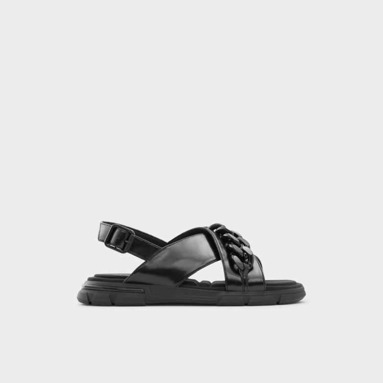 Aldo Strappalx Sandaler Herr Svarta | TPcaZRUX