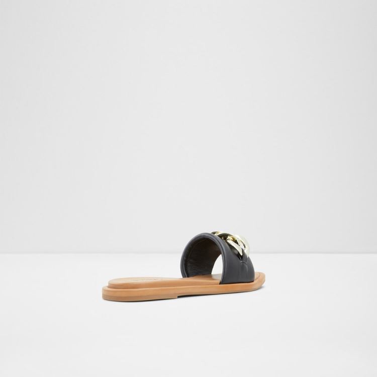 Aldo Sydling Platta Sandaler Dam Svarta | Lyio1T4C