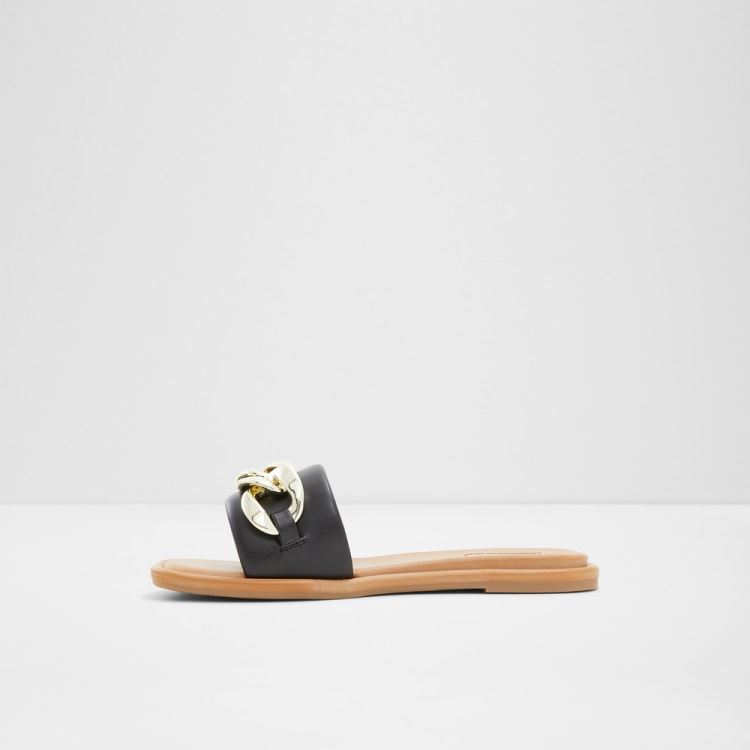Aldo Sydling Platta Sandaler Dam Svarta | Lyio1T4C