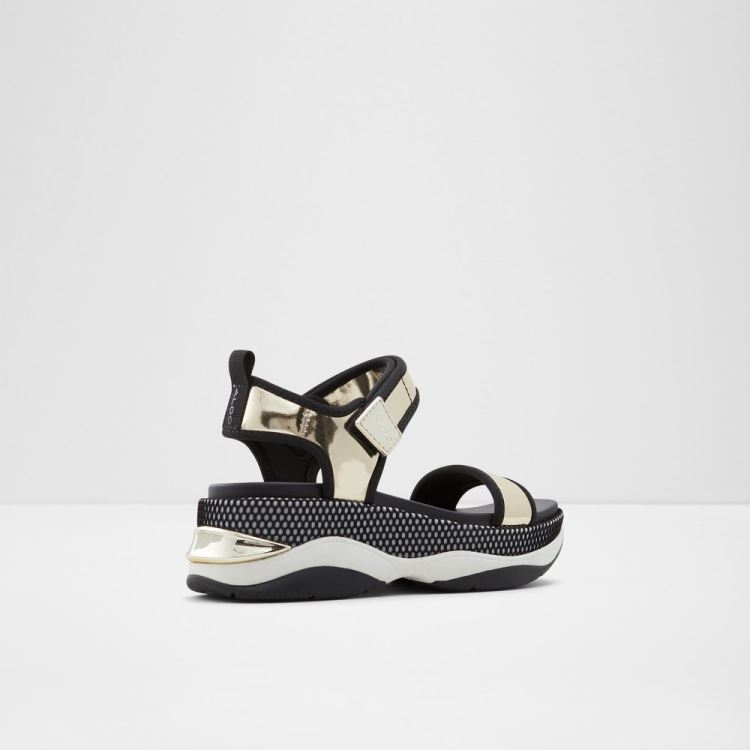 Aldo Talenagyn Sandaler Dam Black-Gold Multi | AKyqPemA