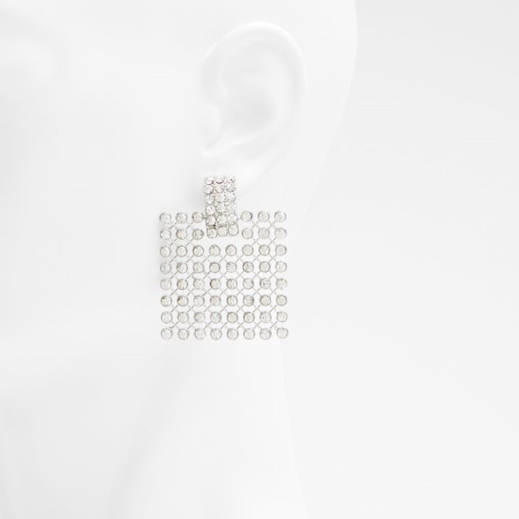 Aldo Teari Örhängen Dam Silver-Clear Multi | 23wH3Sh4
