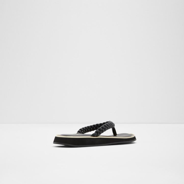 Aldo Thiratha Platta Sandaler Dam Svarta | CeR1SARc