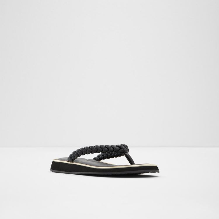 Aldo Thiratha Platta Sandaler Dam Svarta | CeR1SARc