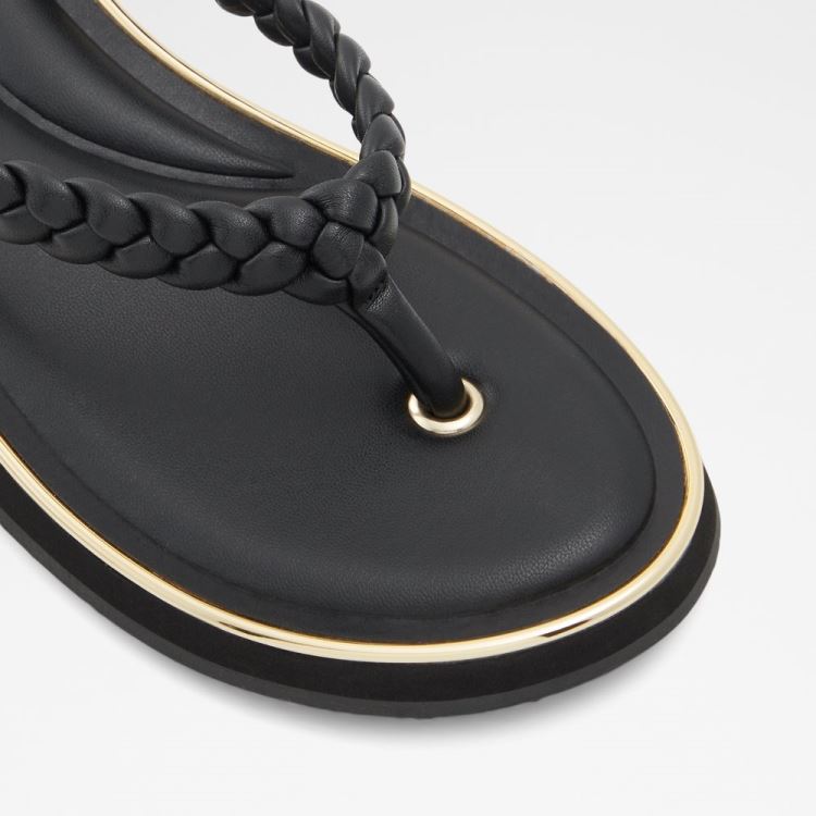Aldo Thiratha Platta Sandaler Dam Svarta | CeR1SARc