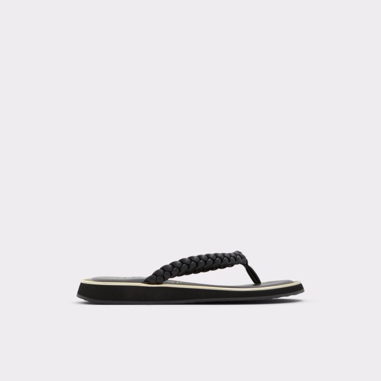 Aldo Thiratha Platta Sandaler Dam Svarta | CeR1SARc
