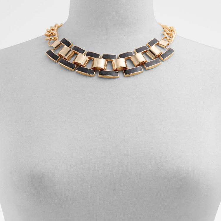 Aldo Tolli Halsband Dam Black-Gold Multi | JBm3lT5i