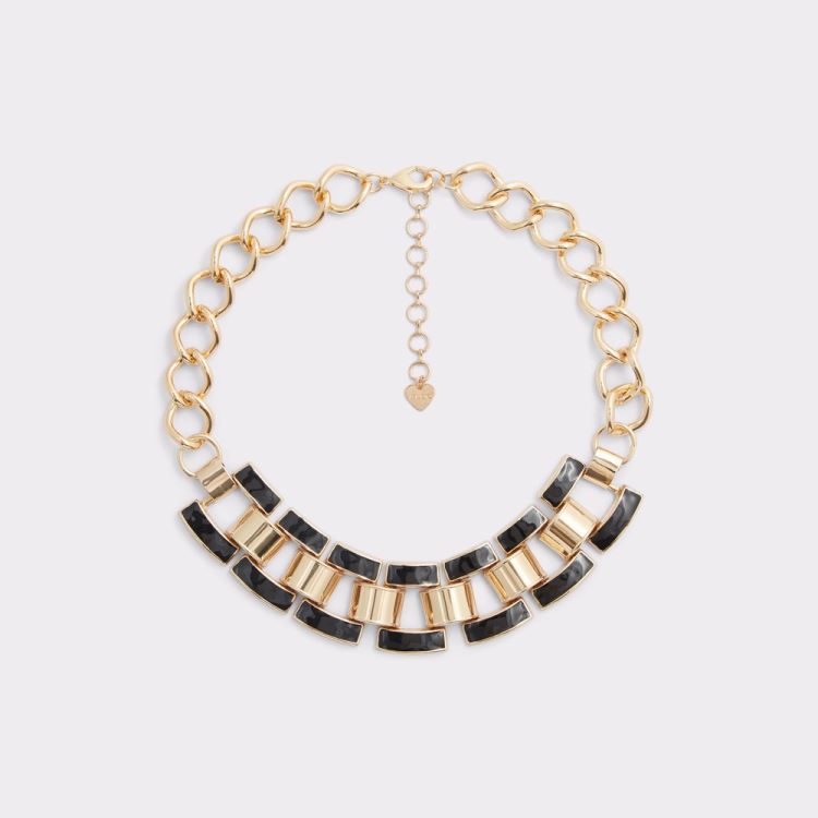 Aldo Tolli Halsband Dam Black-Gold Multi | JBm3lT5i