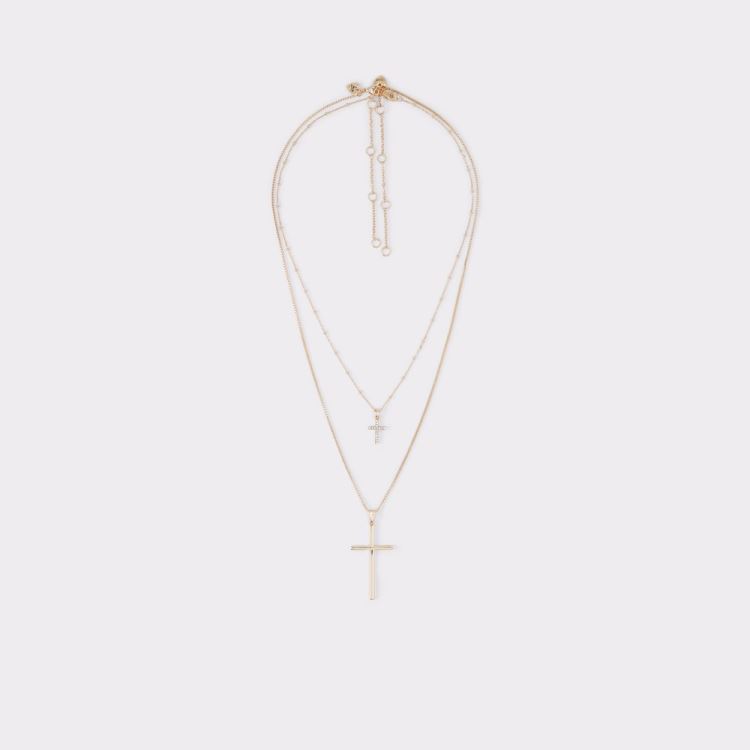 Aldo Vrigar Halsband Dam Gold-Clear Multi | rpM1jqsT