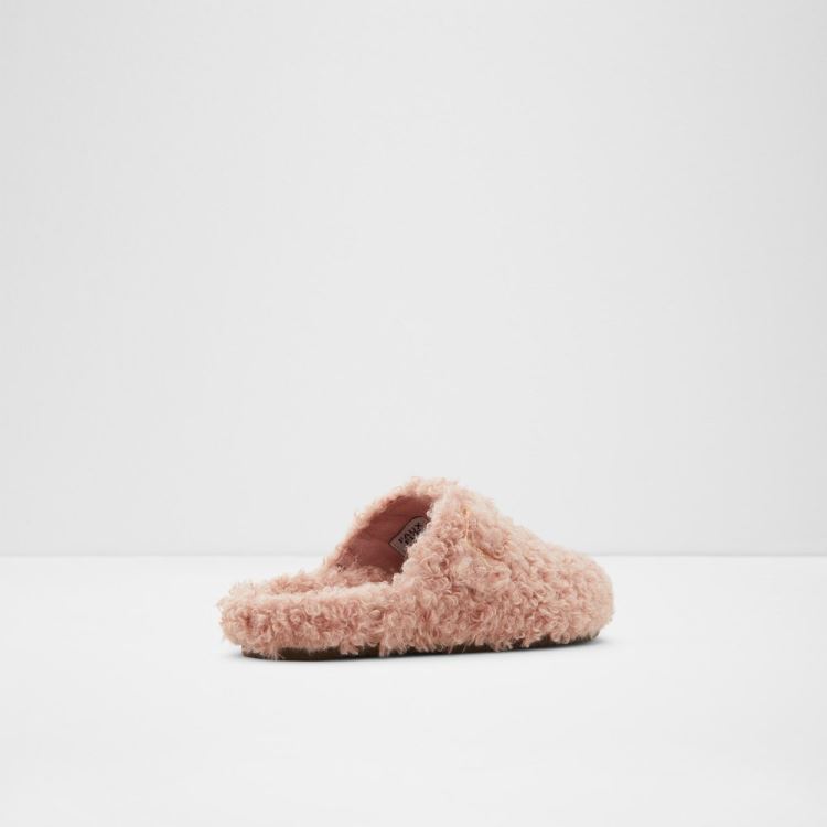 Aldo Wfh Mules Skor Dam Bone Textile Faux Fur | boyfydCW