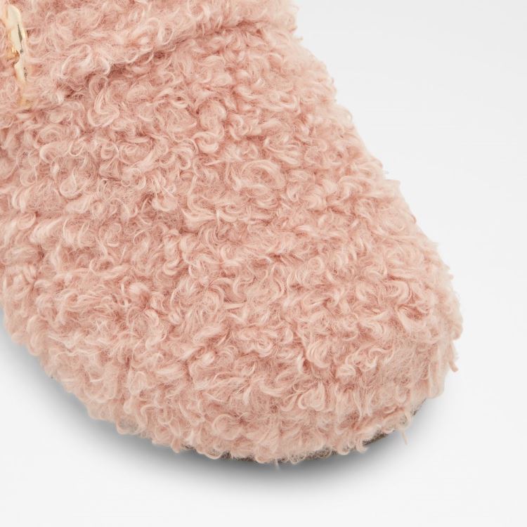 Aldo Wfh Mules Skor Dam Bone Textile Faux Fur | boyfydCW