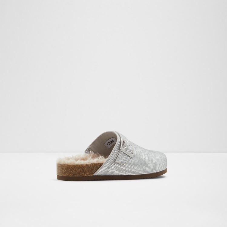 Aldo Wfh Mules Skor Dam Silver | 3inBnibM