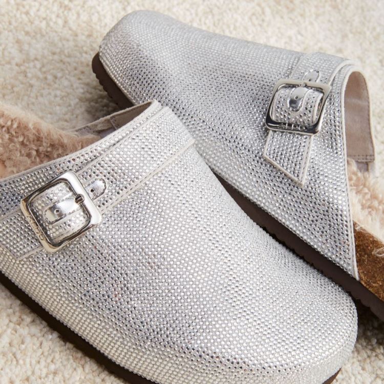 Aldo Wfh Mules Skor Dam Silver | 3inBnibM