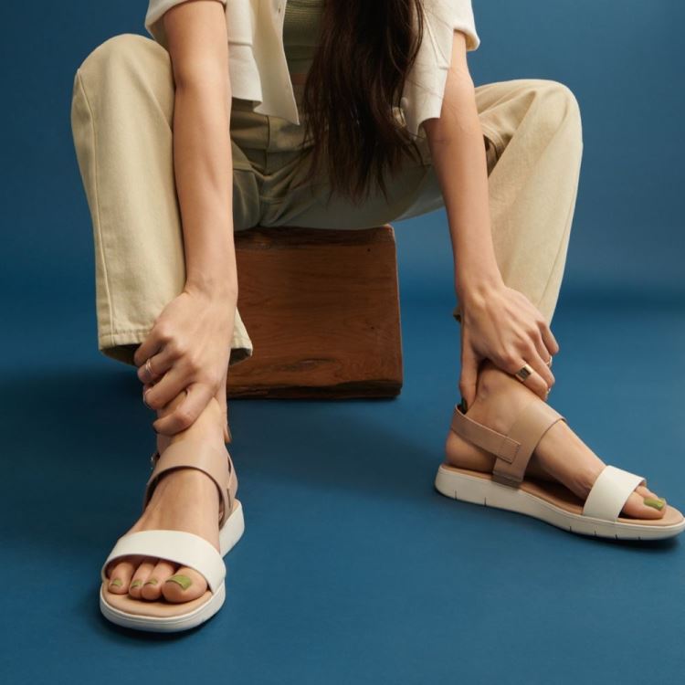 Aldo Woema Platta Sandaler Dam Bone | reOehguZ