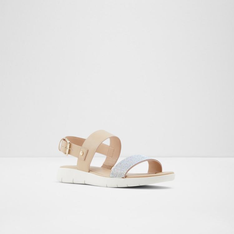 Aldo Woema Platta Sandaler Dam White-Bone Synthetic Mixed Material | 0QxpNFhb