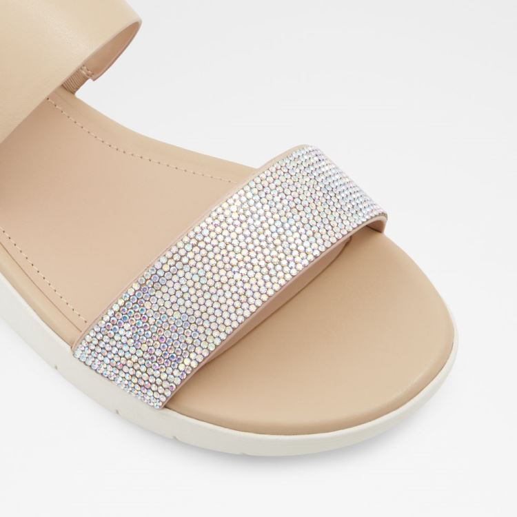 Aldo Woema Platta Sandaler Dam White-Bone Synthetic Mixed Material | 0QxpNFhb