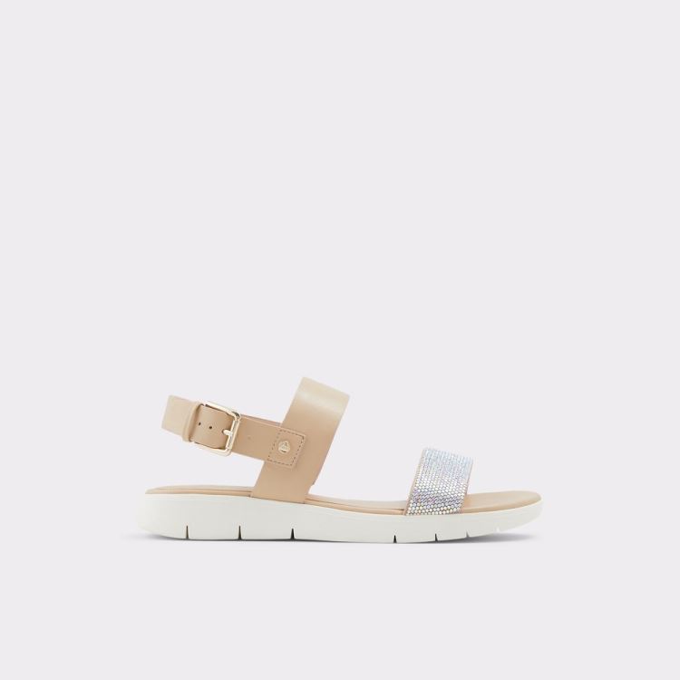 Aldo Woema Platta Sandaler Dam White-Bone Synthetic Mixed Material | 0QxpNFhb