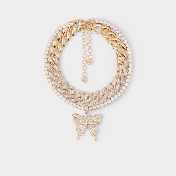 Aldo Yerecoin Halsband Dam Gold-Clear Multi | fw3icEQ4