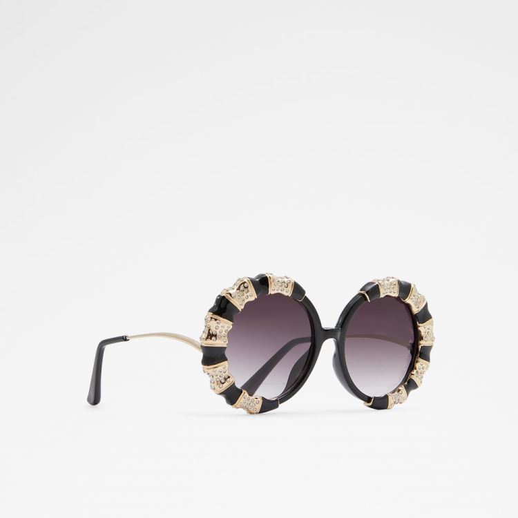 Aldo Zeamas Solglasögon Dam Black-Gold Multi | Mhpbm0Nh