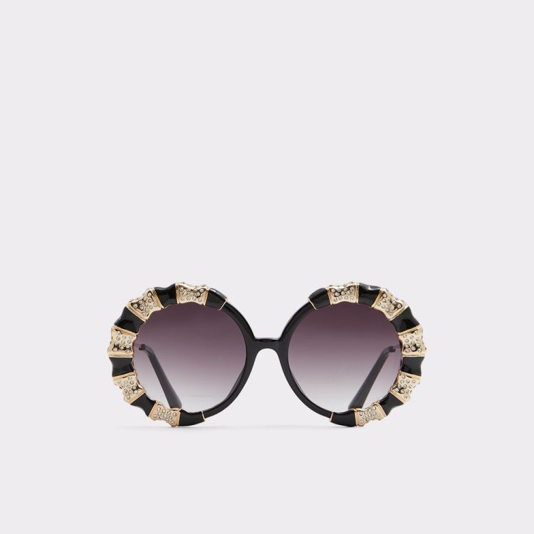 Aldo Zeamas Solglasögon Dam Black-Gold Multi | Mhpbm0Nh